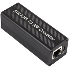 Módulo Transceptor Gigabit SFP A RJ45 de 1,25 Gbps con Chip RTL8213B, Módulo de Cobre Autoadaptativo con Indicador LED, Sin PoE