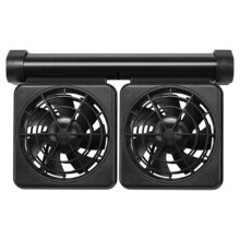 Aquarium Cooling Fan for Cool Fish Tank, Aquarium Water Heat Dissipation Fan for Freshwater Saltwater EU Plug