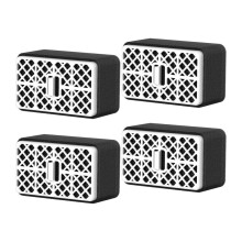 THU9476 Deodorizer Filter for TOTO Washlet S300, S350E, C100, C200, High Efficiency Bathroom Toilet Cartridge, 4 Pack