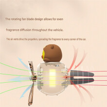 Propeller Car Air Vent Clip - Rotating Aromatherapy Diffuser & Decorative Ornament for Auto Interior