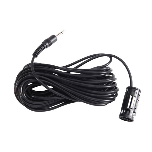Noise Canceling 3.5mm Car Navigation Microphone 3.5mm Car External Condenser Microphone for  -  5M 1