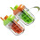 1set Ice Water Bottle Features A Rotating Ice Dispensing Function and Comes with A Straw, Perfect for Camp and Cycle. 2