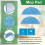 A30 Pro Replacement Accessories Kit for  A30 Pro Robot Vacuum Main Side Brush Filter Mop Dust Bag 15pcs 4