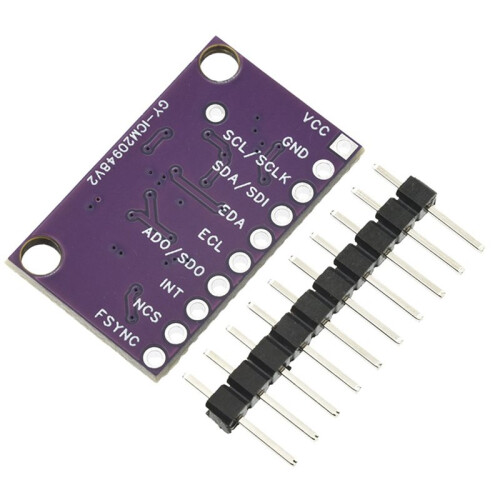 Módulo Sensor de Campo Magnético e Aceleração de 9 Eixos GY-ICM20948V2 ICM20948V2 Substitui MPU-9250 9150