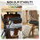 Outsunny Outsunny Seat Cushions with Machine Washable Cover Light Grey 6