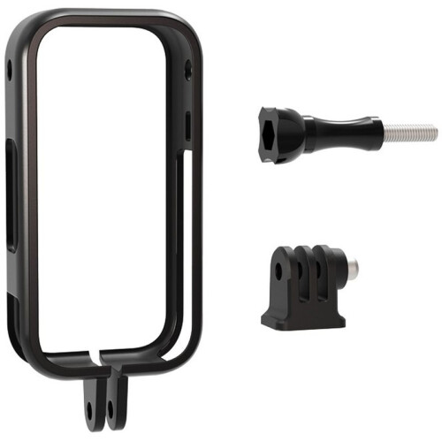 For  X6 Accessories Frame Case Shell Protective Extra Cage + Base Mount for Insta 360 X6 Action Panoramic Camera 2