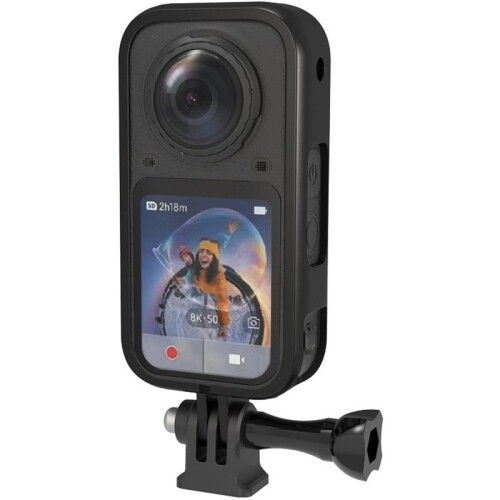 For  X6 Accessories Frame Case Shell Protective Extra Cage + Base Mount for Insta 360 X6 Action Panoramic Camera