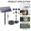 Solar Fountain Pump with Stake Solar Power Panel  Saving Watering Kit Garden Decoration 5