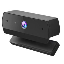 Webcam with Dual Microphone HD1080P 60fps FHD Computer Web Camera USB for PC Laptop Plug and Computer Camera