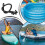 Paddleboardslang för Uppblåsbar Ståbräda, Båt, Tält, Pool, Matta. Bärbar Paddleboardpumpadapter. 5