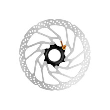Remschijf int&ext Shimano - grijs - Grijs - 160 mm