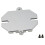 PLACA ESC de ALUMÍNIO RACING 7075-T6 para  para  MAXX com  MAX10 B 2