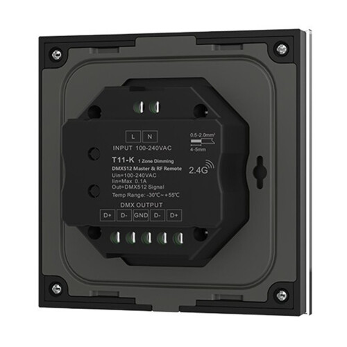 Interruptor de Parede com Dimerização para Fita LED de Duas Cores e CCT Branco