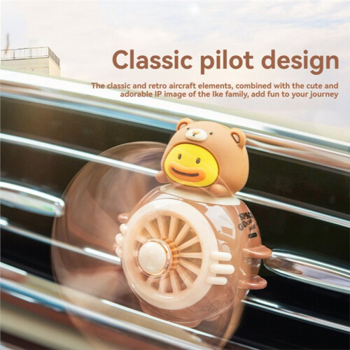 Propeller Car Air Vent Clip - Rotating Aromatherapy Diffuser & Decorative Ornament for Auto Interior 1