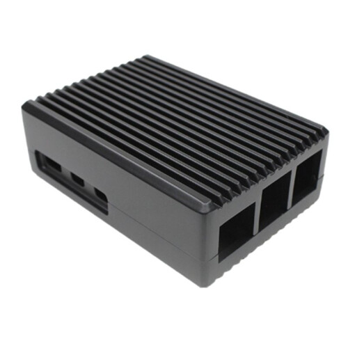 Heatsink Protective Case for Raspberry Pi 5 Aluminum Passive Cooling Metal Shell A