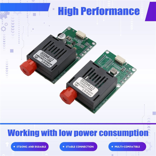 80KM TTL Optical Transceiver Module TX RX Module Optical End Device Dedicated Optical Port UART/SBUS 2