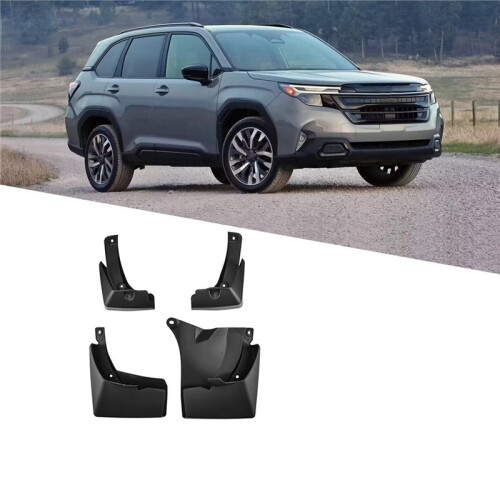 Car Mudguard Mud Flaps Guard  Flap Mudguards for  Forester 2025 Large Version Front Rear Mudguard 2