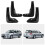 Car Mudguard Mud Flaps Guard  Flap Mudguards for  Legacy 2006-2009 Front Rear Mudguard 2