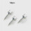 50PCS Seamless Self-Tapping Nails Double-Headed Screw Solid Wood Baseboard Seamless Nails Foot  Security Screws 2