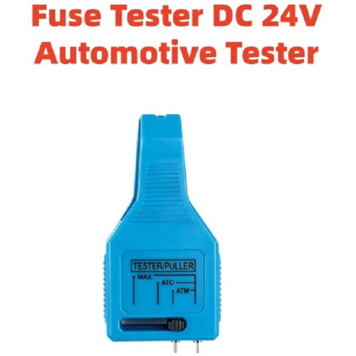 Fuse Tester  24V Automotive Tester BladePuller Multi-Functional Car Checker Puller Removal Tool 2