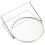 Double-Sided Makeup Mirror with 3X Magnification and Elegant Design for Vanity Use 1