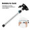 Boat Engine Flusher for Inboard Motors with Large Suction Cup for Hull Intake with Adjustable Pole 6