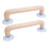 Quilting Ruler Grips, Wooden Handle with Strong Suction Cup Sewing Tools Handle for Quilting Patchwork Ruler Holder 1
