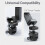 Aluminum Phone Mount for Tripod, Adjustable Phone Tripod Mount with Cold Shoe Quick Release Plate,Universal Adjustable 3