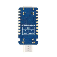 2PCS RP2350-USB-C Microcontroller Development Board Dual-Core & Dual-Architecture for Raspberry Pi RP2350A Dev Board
