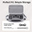 STARTRC Carrying Case for  X6 Portable Storage Bag Protective Case Standalone Package for  X6 Accessories 2