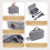 STARTRC Carrying Case for  X6 Portable Storage Bag Protective Case Standalone Package for  X6 Accessories 6