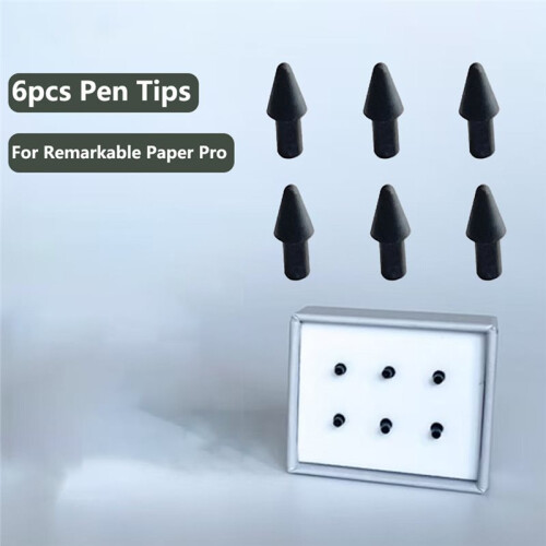 6 Pcs Replacement Pen Tips for  Paper Pro Pen Replacement Nibs for Precise Writing and Sketching 2