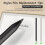 6 Pcs Replacement Pen Tips for  Paper Pro Pen Replacement Nibs for Precise Writing and Sketching 4