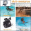 Waterproof Housing Case for  Hero8, Protective Underwater Dive Shell with Bracket for Go Pro 8 Action Camera 6