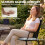 Outsunny Outsunny Seat Cushions with Machine Washable Cover Light Grey 4