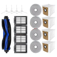 For Cecotec Conga 15090 / 16090, X70 DEM-X70, PVCRAC 7290 Spare Parts Brush Mop Dust Bag Filter