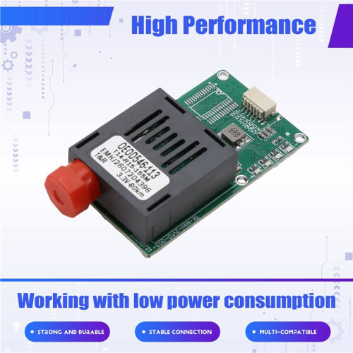 80KM TTL Optical Transmitter Module Optical End Device Dedicated Optical Port TX Module UART/SBUS 2