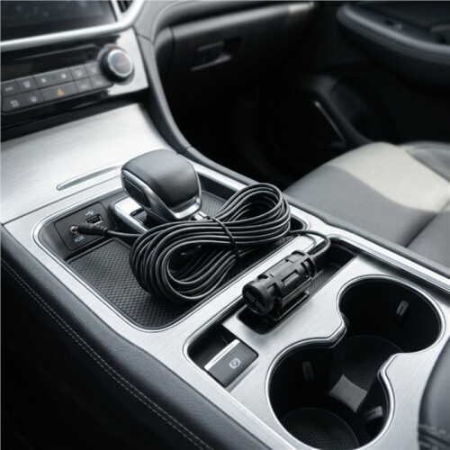 Noise Canceling 3.5mm Car Navigation Microphone 3.5mm Car External Condenser Microphone for  -  5M 2