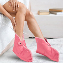 Electric Booties Wax Foot Warmer Covers with Adjustable Infrared Heat Settings for Hand & Foot Care EU Plug