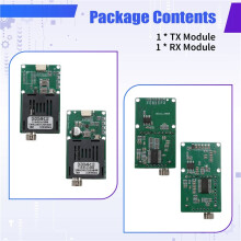 80KM TTL Optische Transceiver Module TX RX Module Optisch Eindapparaat Toegewijde Optische Poort UART/SBUS