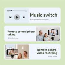 2-Button Page Turner E-Book Page Turner for Tablet Phone Remote Control Swipe Short Videos for Android/IOS C