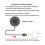 2PCS Laptop Screen Anti-Sleep Mouse Jiggler Undetectable Automatic Running Mouse Mover Portable with Timer Mouse Wiggler 2