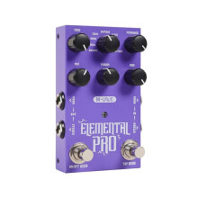 M-VAVE Elemental Pro Compact Delay Pedal 9 Delay Types Stereo Delay Pedal 2 Footswitches Dual Power Supply for Electric Guitar