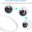 Rubber Gaskets Replacement for Nutri  Blender, 3.94in White Seal  for Auto-IQ Pro Extractor Blade BL450 4