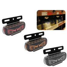 Car Truck Eyelash Eye Side  Light DRL Running Light Clearance  Lamp Warning Lights Rear Taillight Yellow