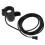 Ebike Thumb Throttle 300X, 3-Pin SM Plug 12-72V Speed Accelerator for 22mm Handlebars, Replacement Throttle 3