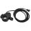 Ebike Thumb Throttle 300X, 3-Pin SM Plug 12-72V Speed Accelerator for 22mm Handlebars, Replacement Throttle 5