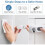5 Pack Child Proof Refrigerator Lock, Strong Fridge Locks for Kids with Adhesive, No Tools Need or Drill 2