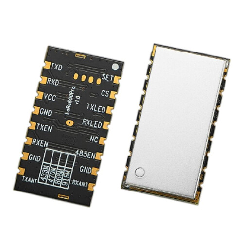 LoRa600Pro 100mW LoRa Module Dual-Antenna Port 40CH 5KM TTL LoRa Serial Wireless Communication Module 433Mhz