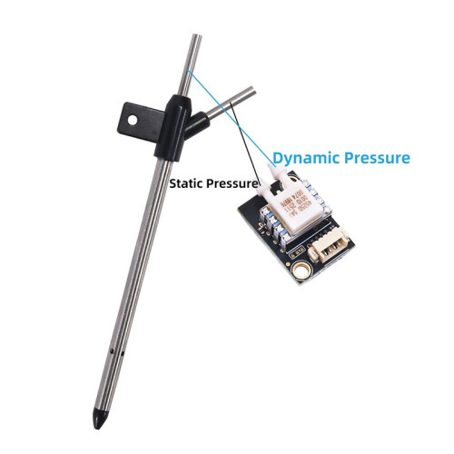 Digital Airspeed Sensor Kit MS4525DO Airspeed Sensor Digital Differential Pressure Module for Pixhawk 2.4.8 6C UAV 2